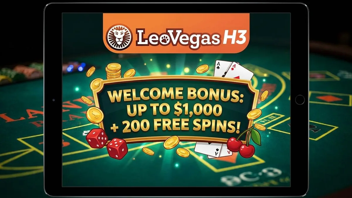 LeoVegas mobiele bonus